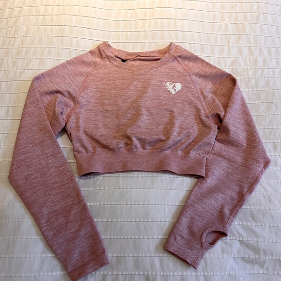 Move Seamless Long Sleeve Crop Top - Picture 2 of 6